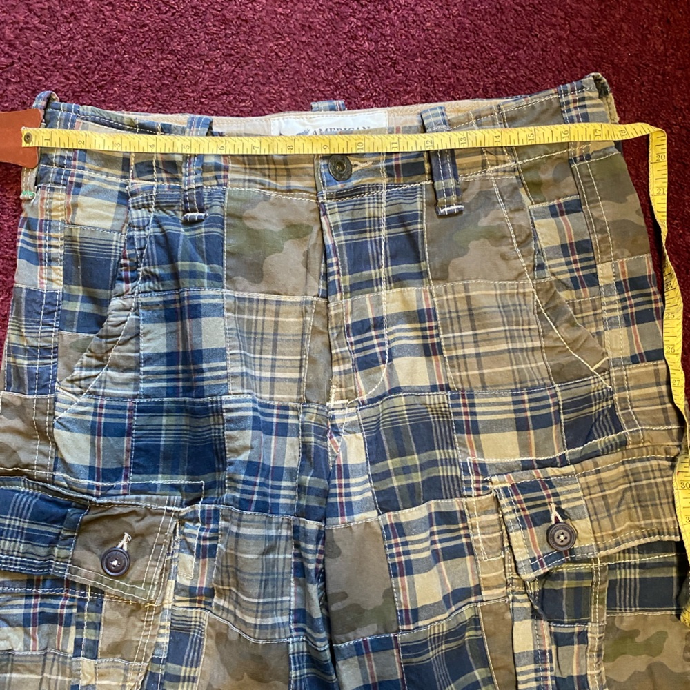 American Eagle Cargo Shorts Patchwork - image 6